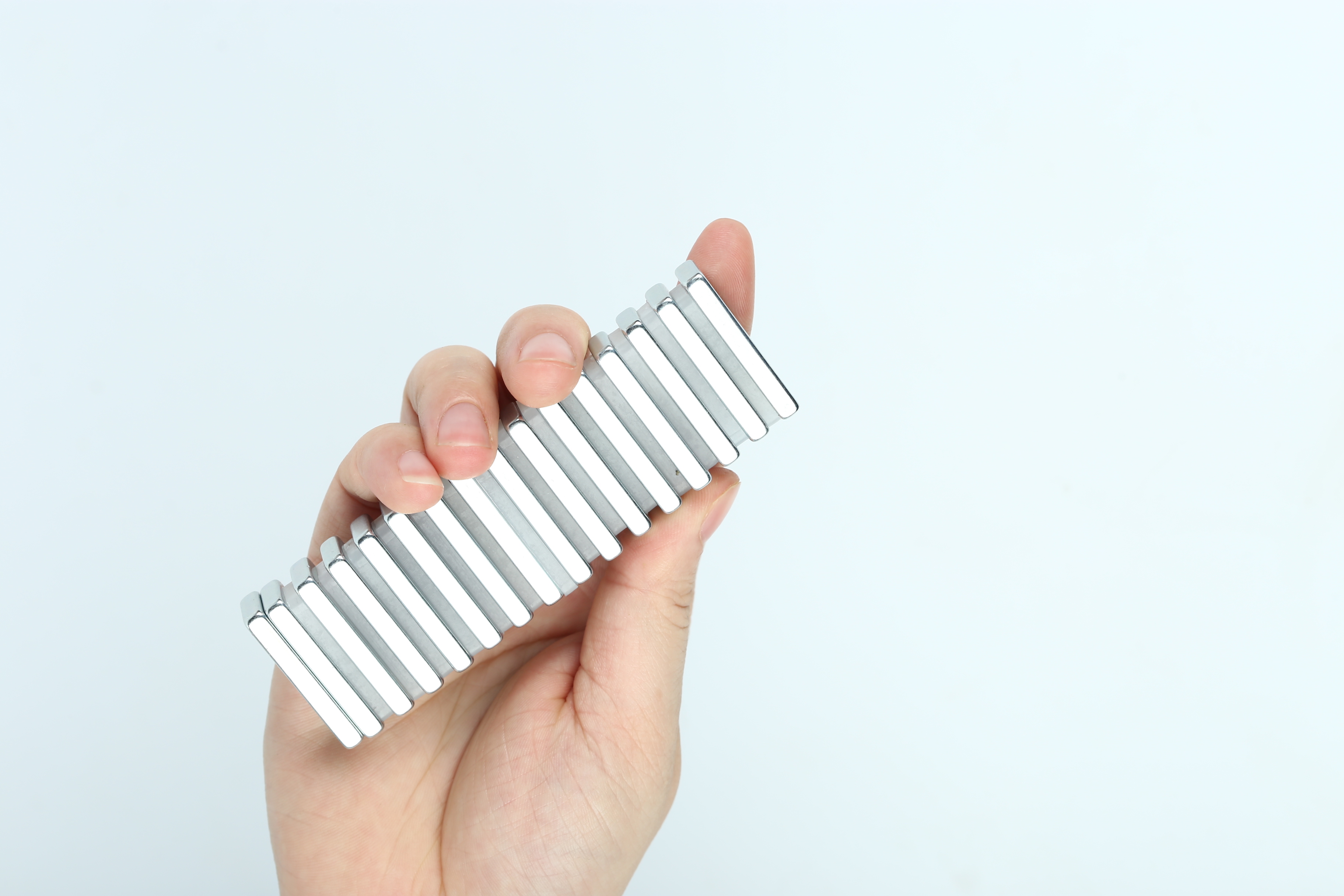 DMAGB03 N48H Customized Sintered Square Block Neodymium Magnet | High-Performance Industrial Magnet 